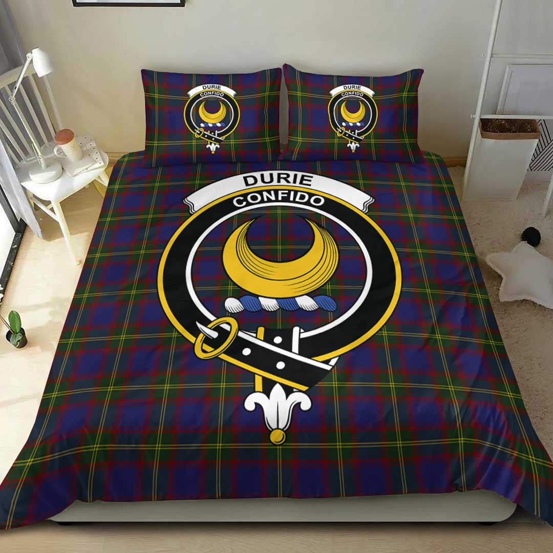 Durie Tartan Crest Bedding Set