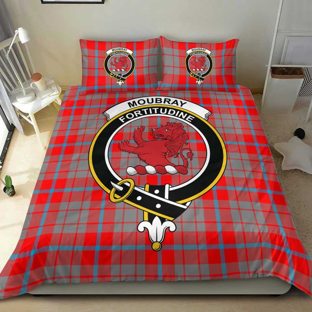 Moubray Tartan Crest Bedding Set