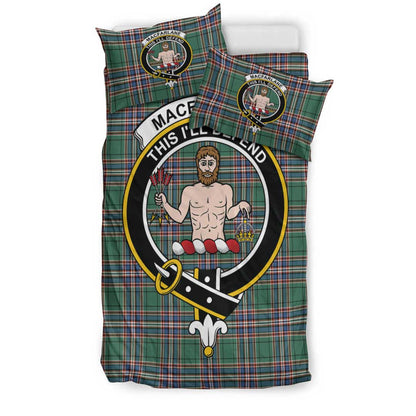 MacFarlane Hunting Ancient Tartan Crest Bedding Set