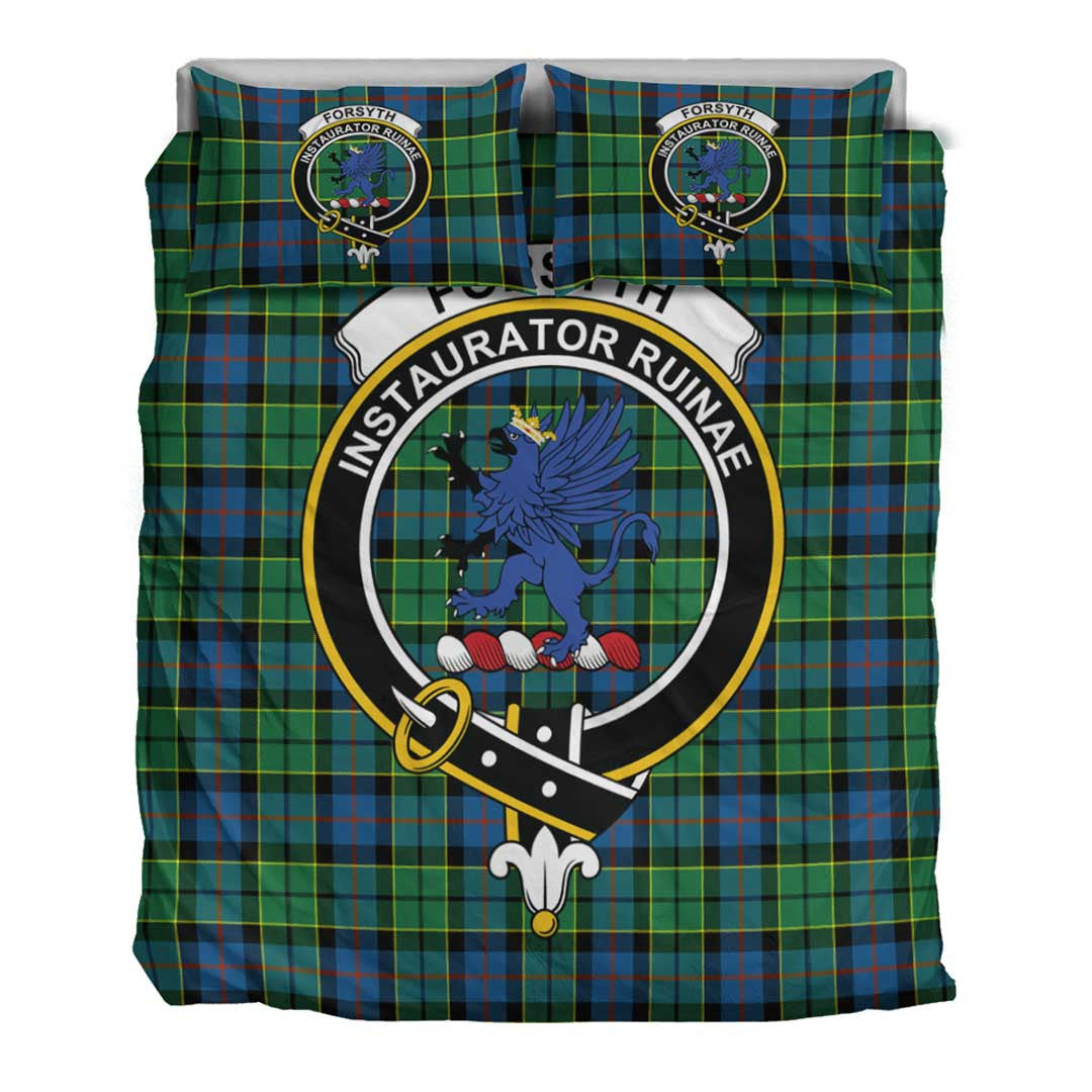 Forsyth Ancient Tartan Crest Bedding Set