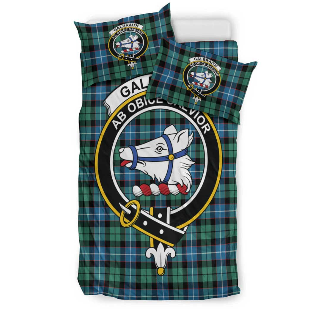 Galbraith Ancient Tartan Crest Bedding Set