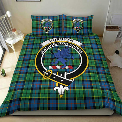 Forsyth Ancient Tartan Crest Bedding Set