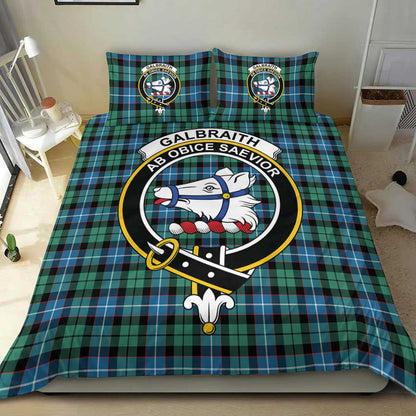 Galbraith Ancient Tartan Crest Bedding Set