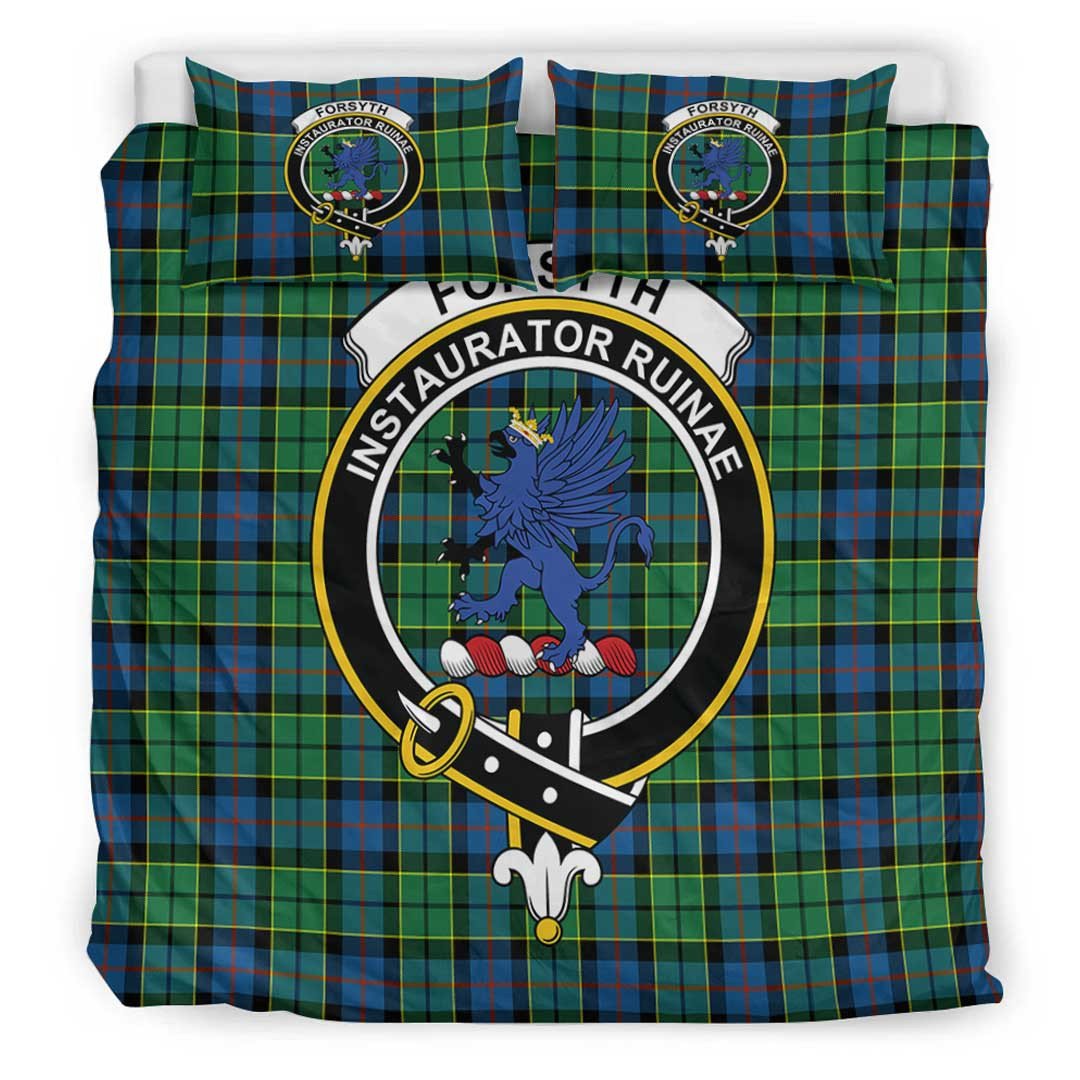 Forsyth Ancient Tartan Crest Bedding Set