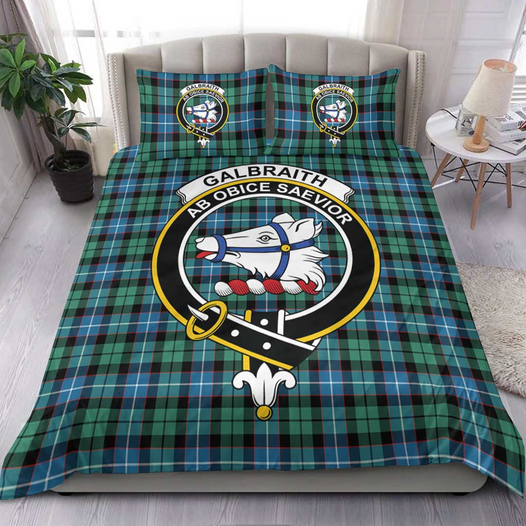 Galbraith Ancient Tartan Crest Bedding Set