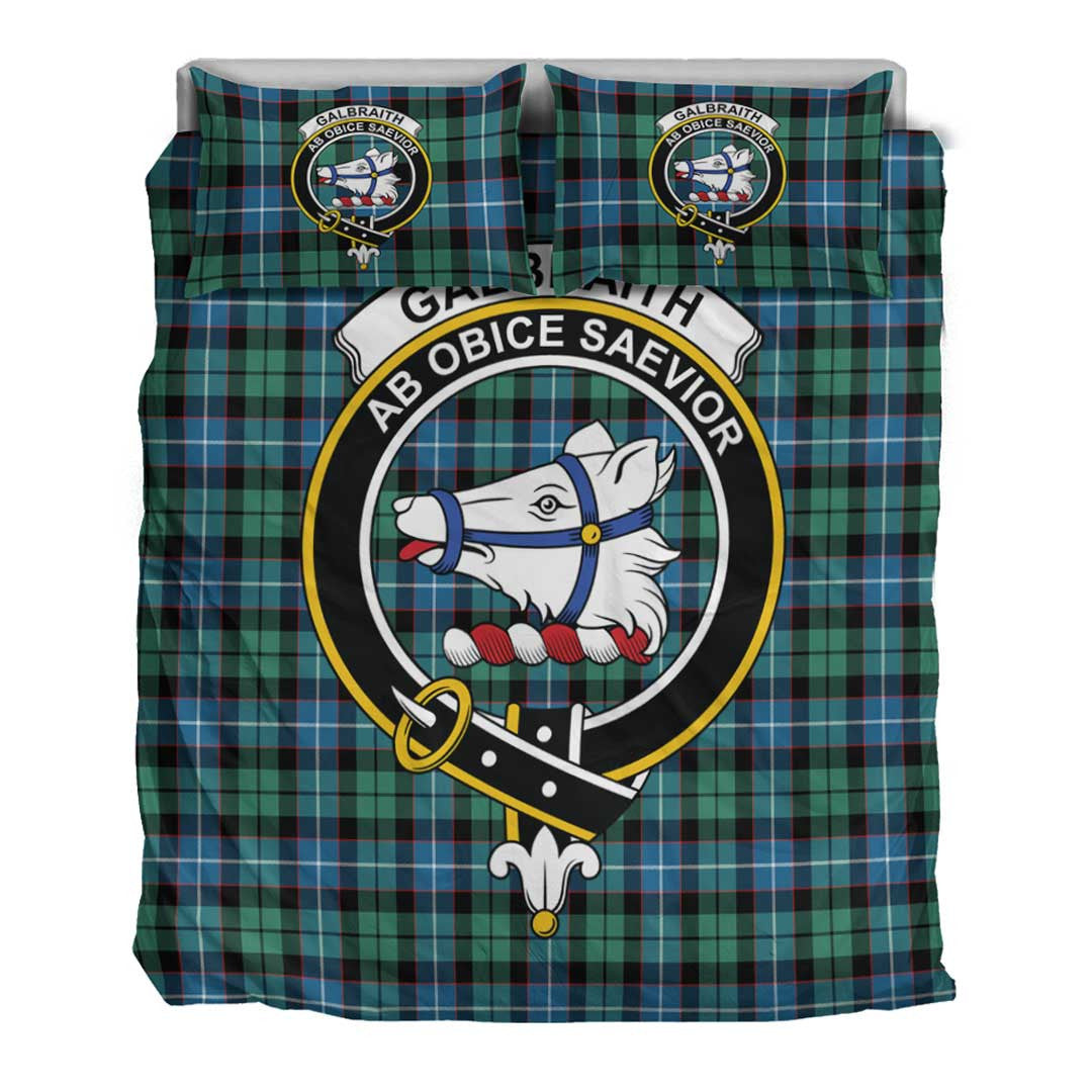 Galbraith Ancient Tartan Crest Bedding Set