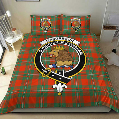 MacGregor Ancient Tartan Crest Bedding Set