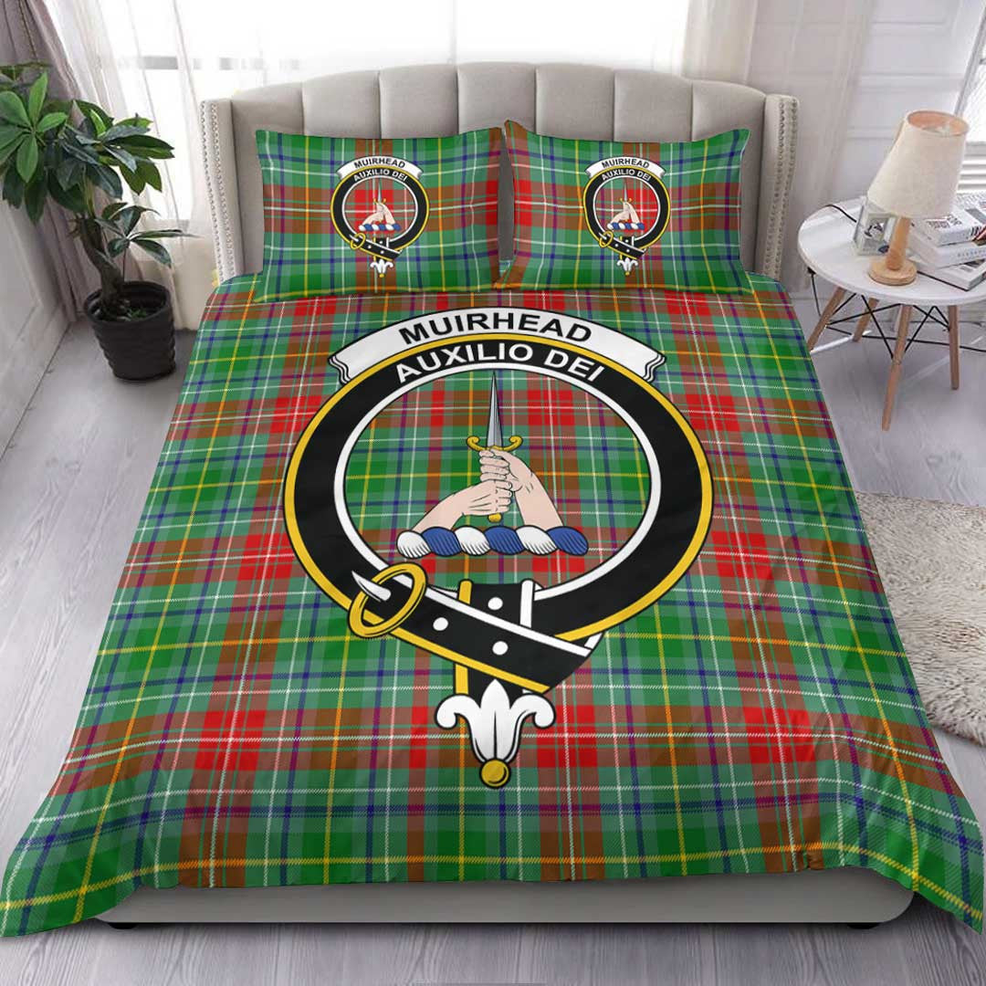 Muirhead Tartan Crest Bedding Set