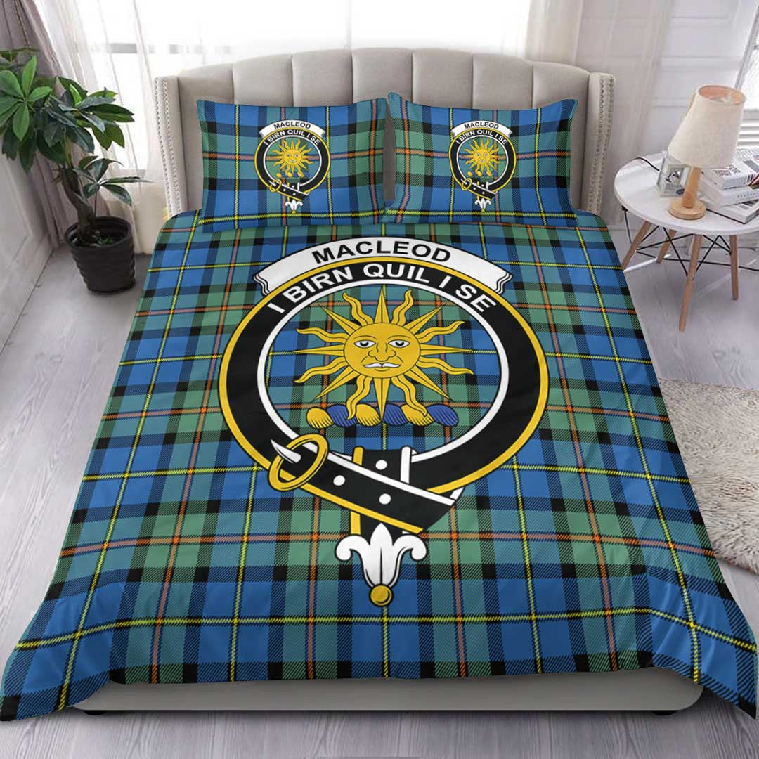 MacLeod of Harris Ancient Tartan Crest Bedding Set