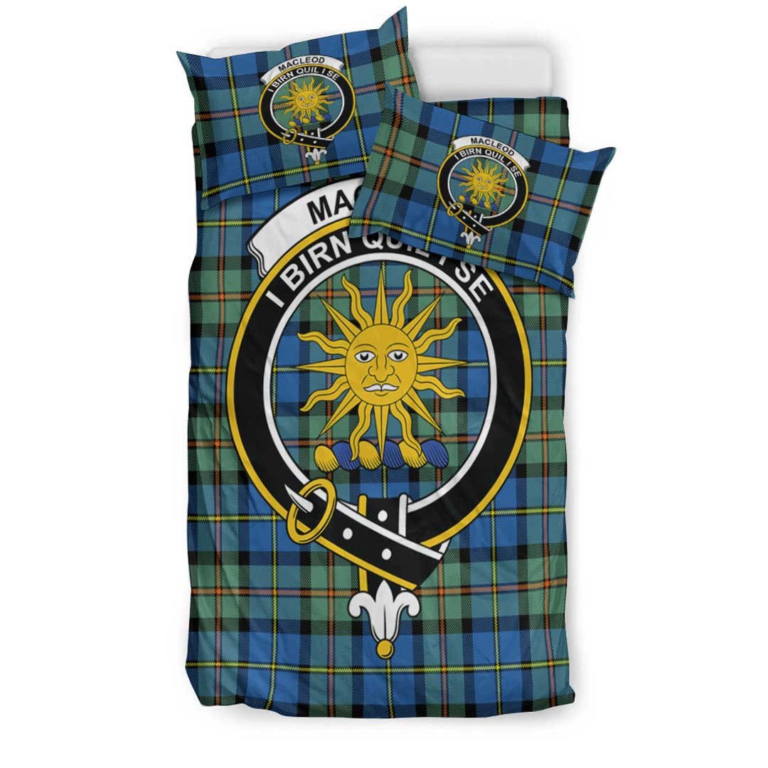 MacLeod of Harris Ancient Tartan Crest Bedding Set