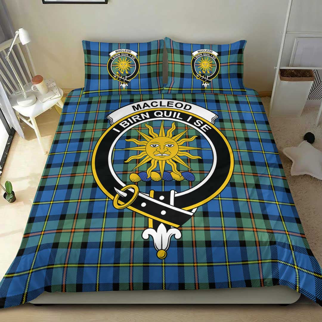 MacLeod of Harris Ancient Tartan Crest Bedding Set