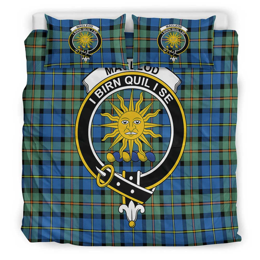 MacLeod of Harris Ancient Tartan Crest Bedding Set