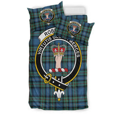 Robertson Hunting Ancient Tartan Crest Bedding Set