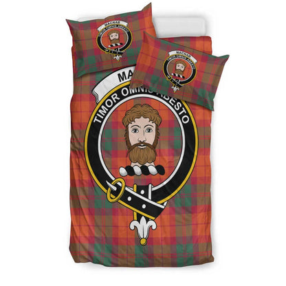 MacNab Ancient Tartan Crest Bedding Set