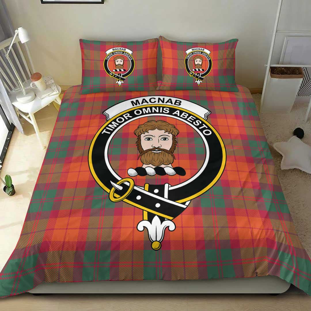 MacNab Ancient Tartan Crest Bedding Set