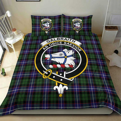 Galbraith Modern Tartan Crest Bedding Set