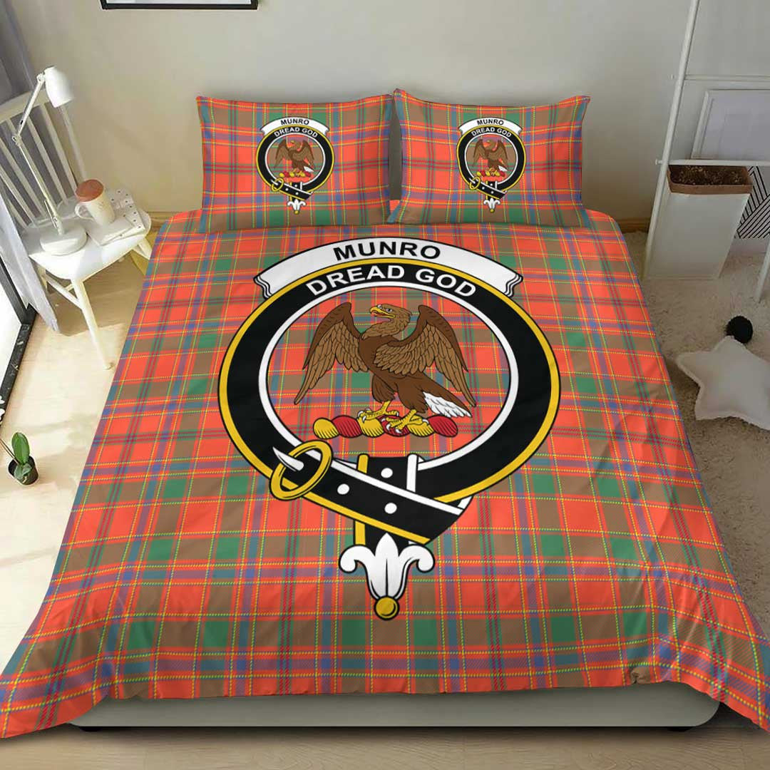 Munro Ancient Tartan Crest Bedding Set