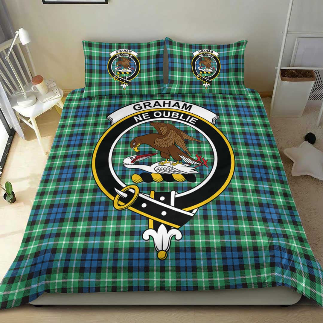 Graham of Montrose Ancient Tartan Crest Bedding Set