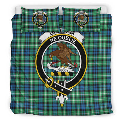 Graham of Montrose Ancient Tartan Crest Bedding Set