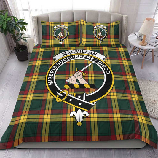 MacMillan Old Modern Tartan Crest Bedding Set