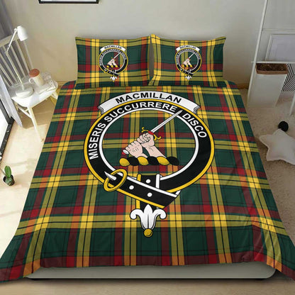 MacMillan Old Modern Tartan Crest Bedding Set