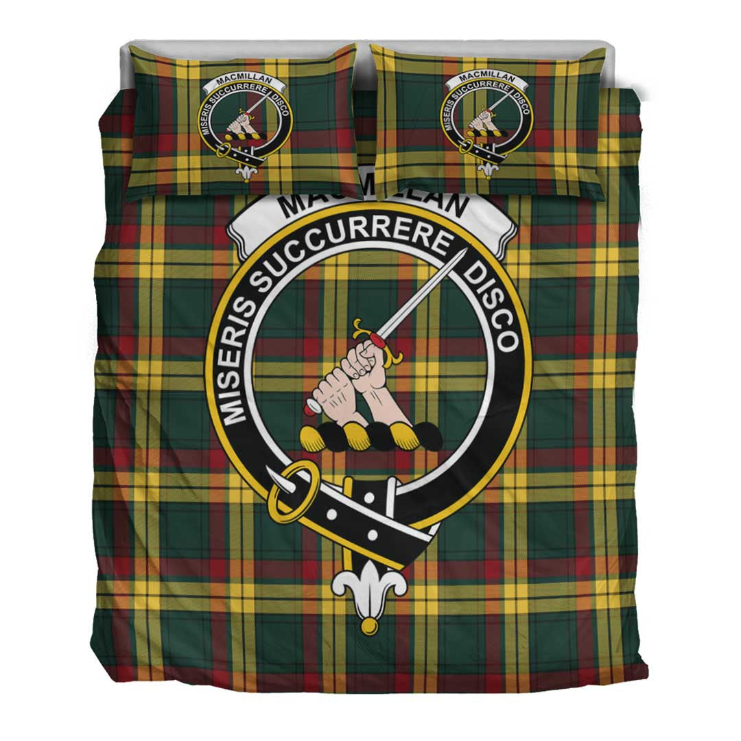 MacMillan Old Modern Tartan Crest Bedding Set