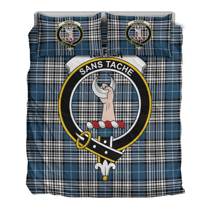 Napier Modern Tartan Crest Bedding Set