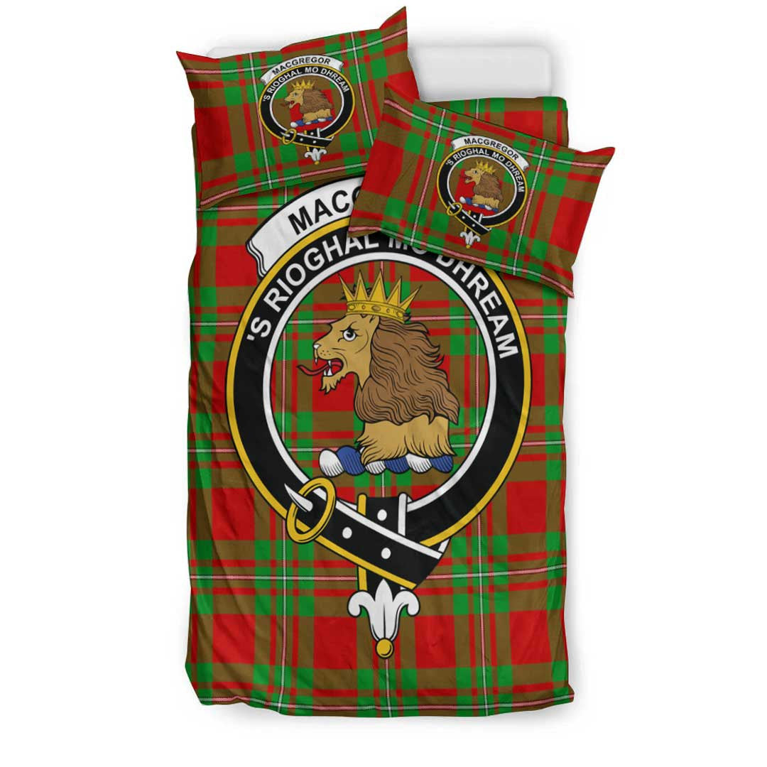 MacGregor Modern Tartan Crest Bedding Set