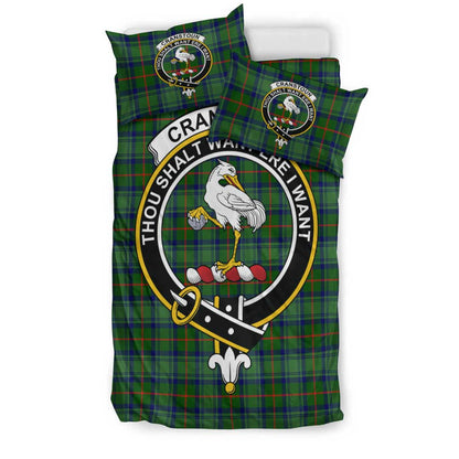 Cranstoun Tartan Crest Bedding Set