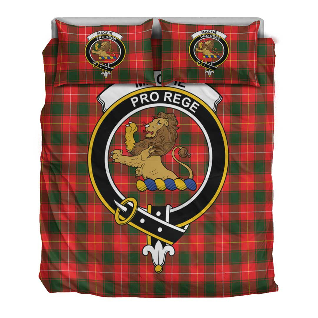 MacFie Tartan Crest Bedding Set