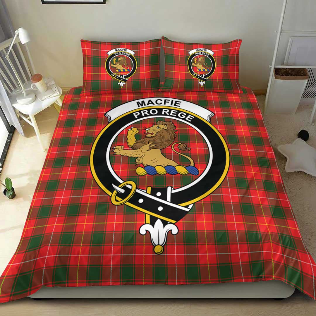 MacFie Tartan Crest Bedding Set