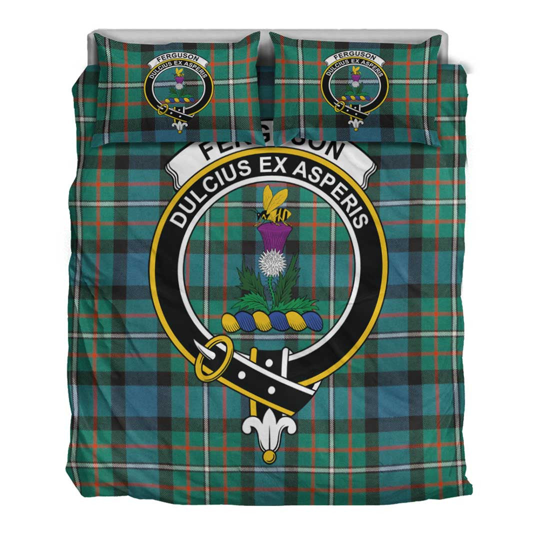 FERGUSON ANCIENT Tartan Crest Bedding Set