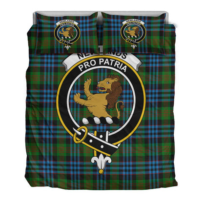 Newlands of Lauriston Tartan Crest Bedding Set