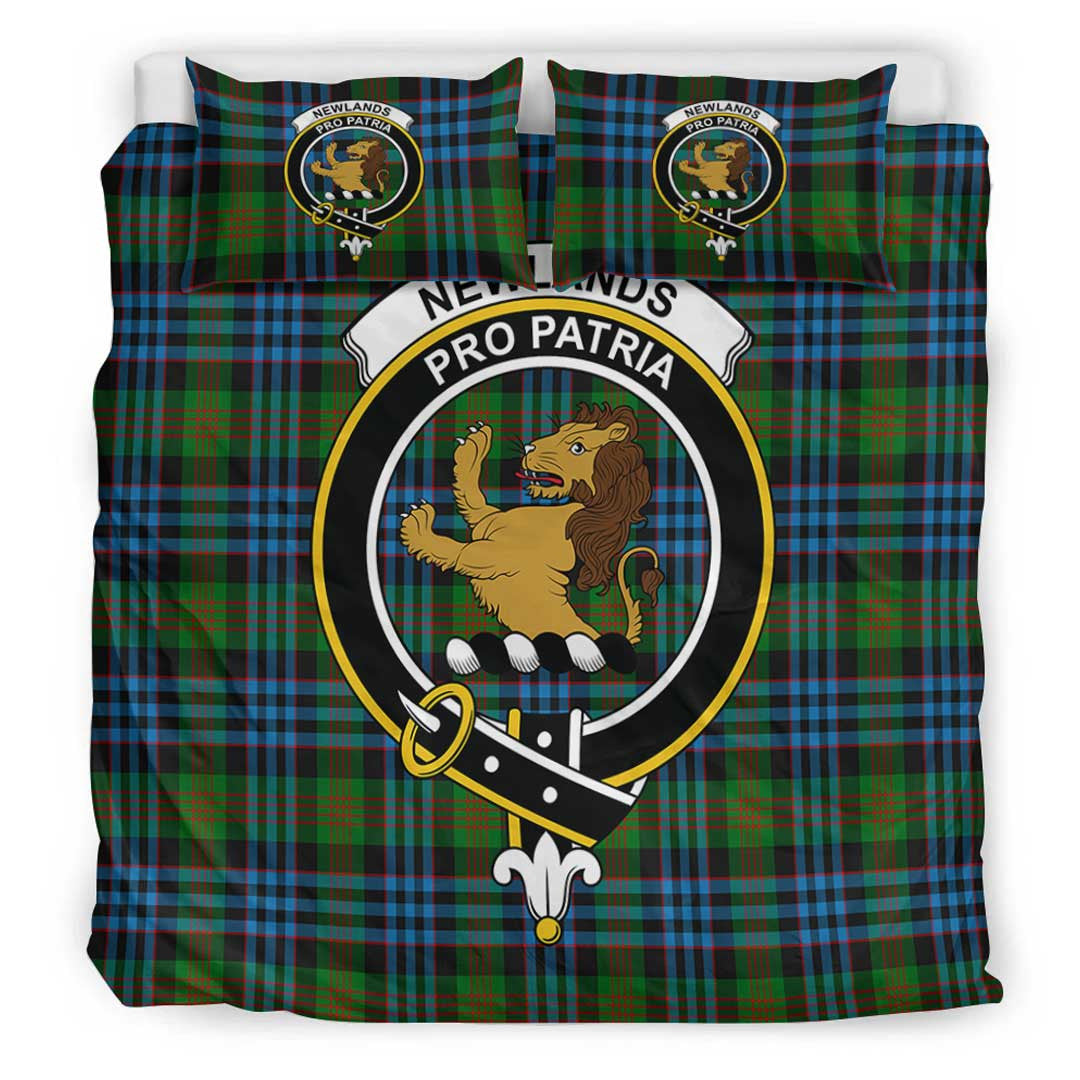 Newlands of Lauriston Tartan Crest Bedding Set