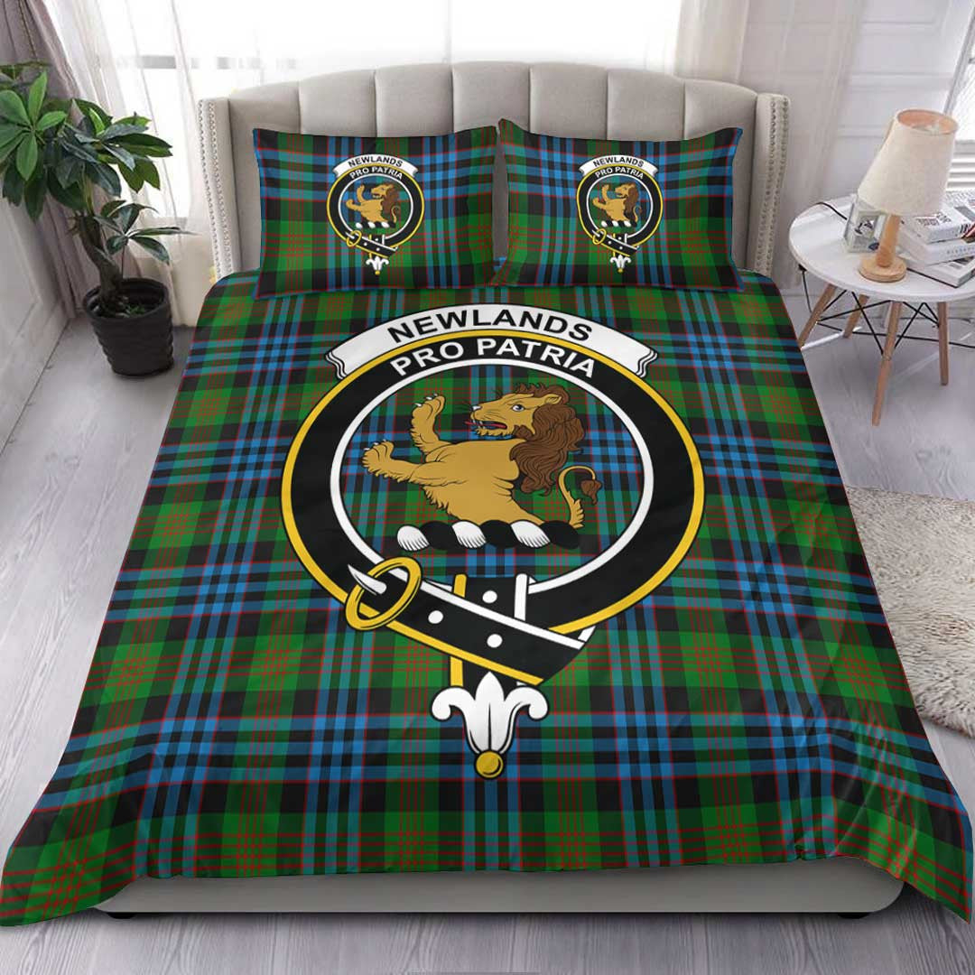 Newlands of Lauriston Tartan Crest Bedding Set