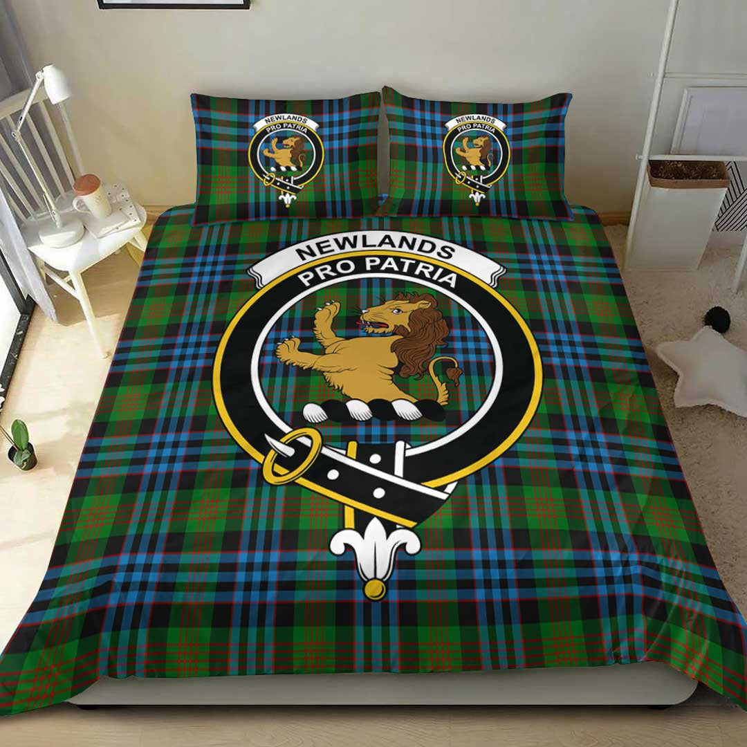 Newlands of Lauriston Tartan Crest Bedding Set