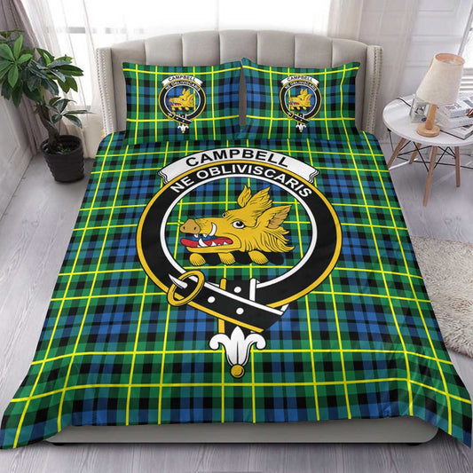 Campbell of Breadalbane Ancient Tartan Crest Bedding Set