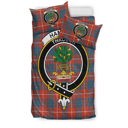 Hamilton Ancient Tartan Crest Bedding Set