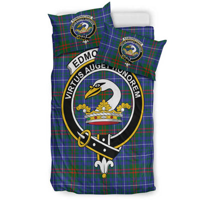 Edmonstone Tartan Crest Bedding Set