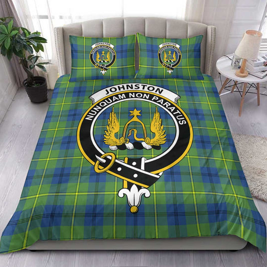 Johnston Ancient Tartan Crest Bedding Set