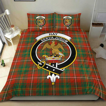 Hay Ancient Tartan Crest Bedding Set