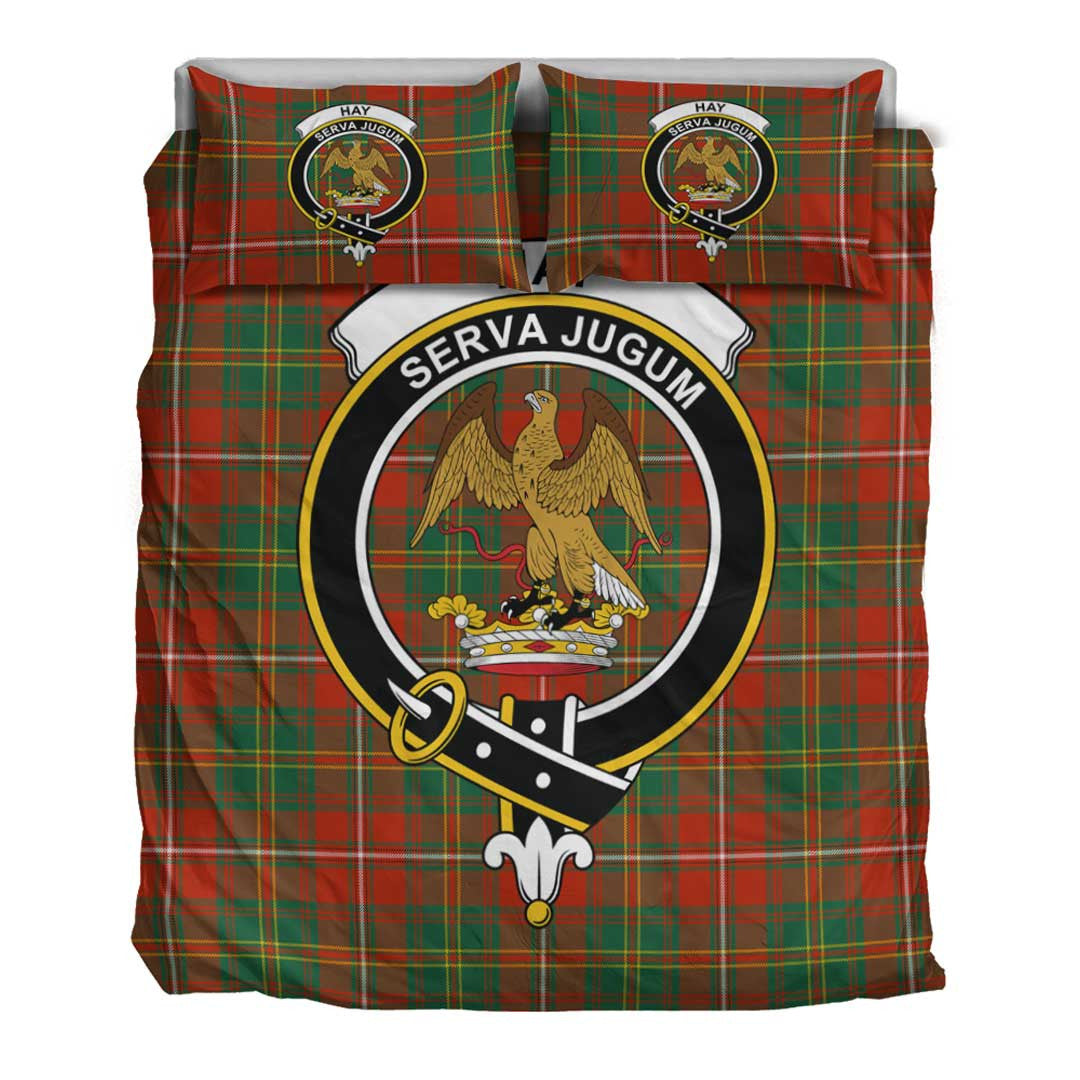 Hay Ancient Tartan Crest Bedding Set