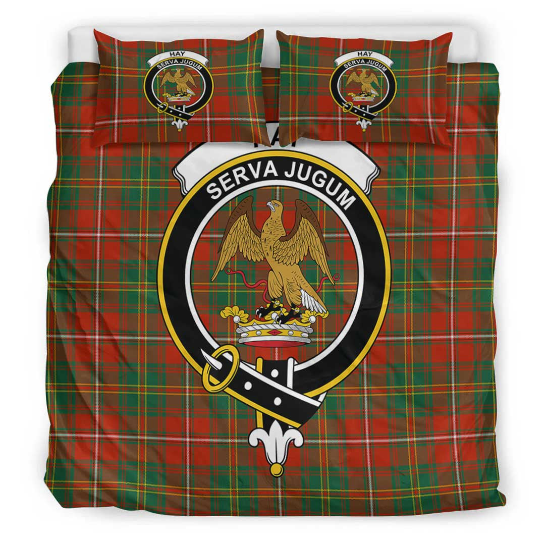 Hay Ancient Tartan Crest Bedding Set