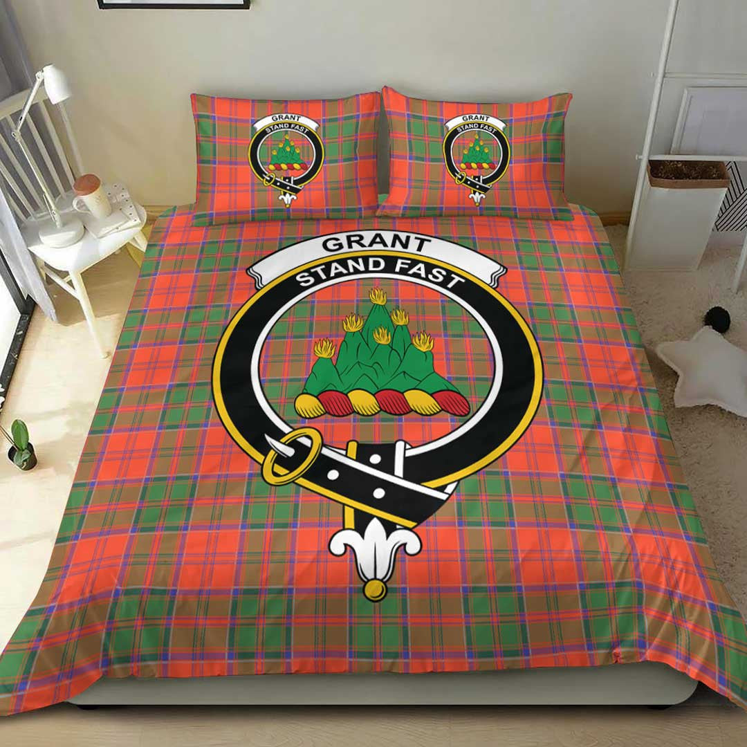 Grant Ancient Tartan Crest Bedding Set