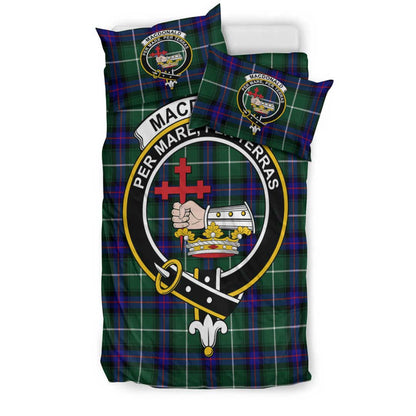 MacDonald of the Isles Hunting Modern Tartan Crest Bedding Set