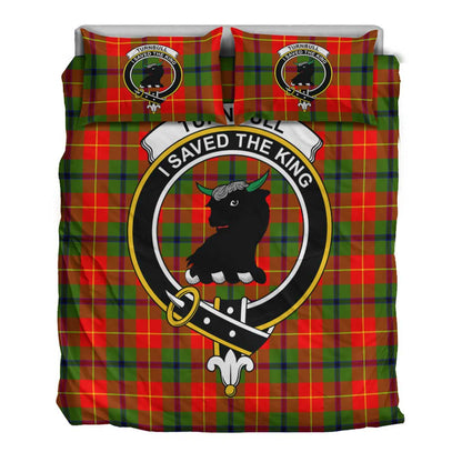 Turnbull Dress Tartan Crest Bedding Set