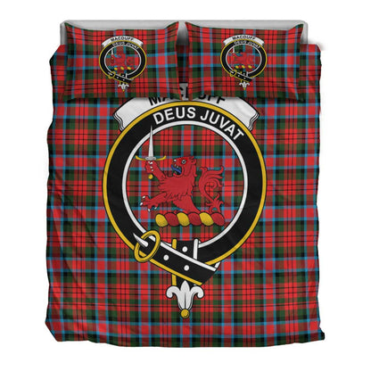 MacDuff Modern Tartan Crest Bedding Set