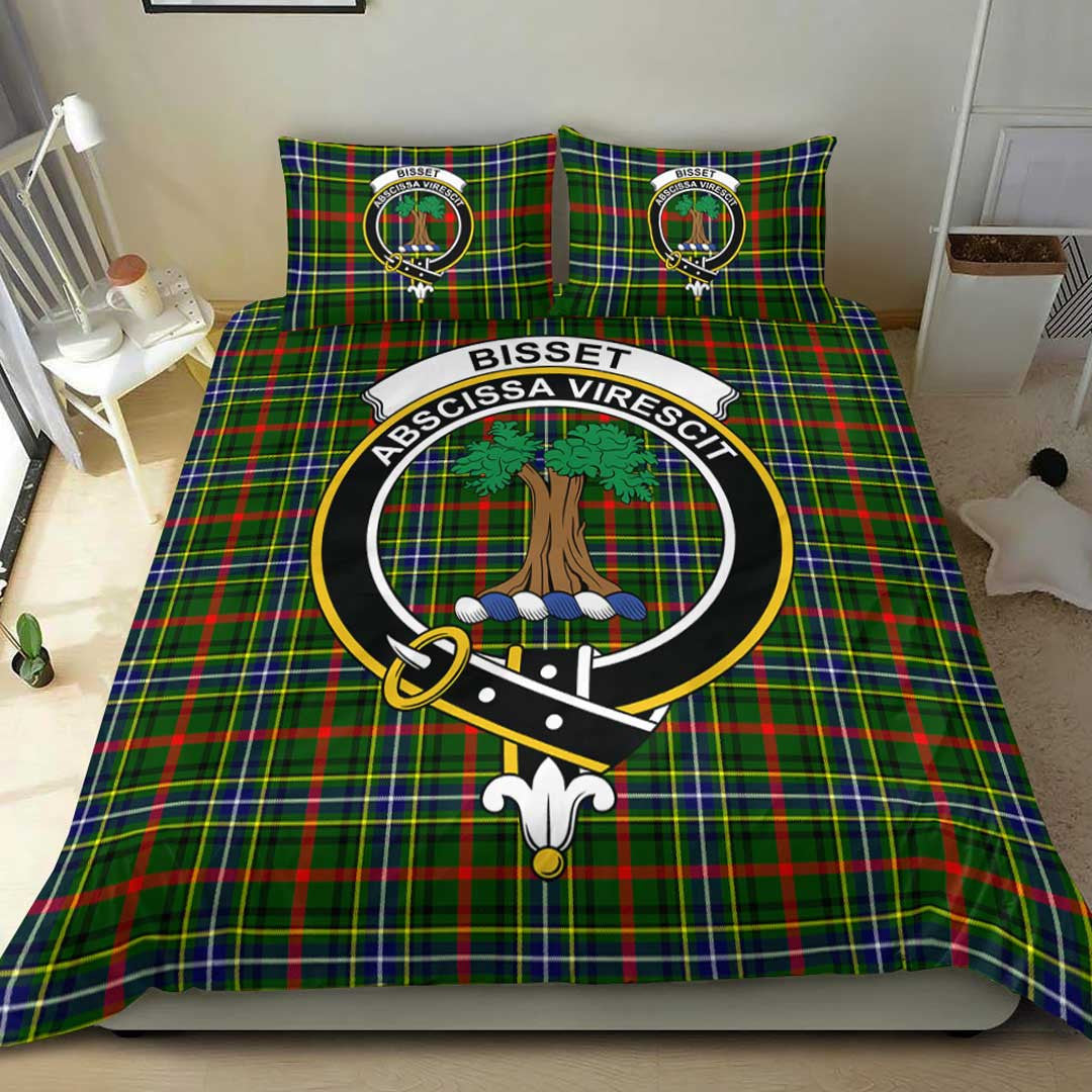 Bisset Tartan Crest Bedding Set