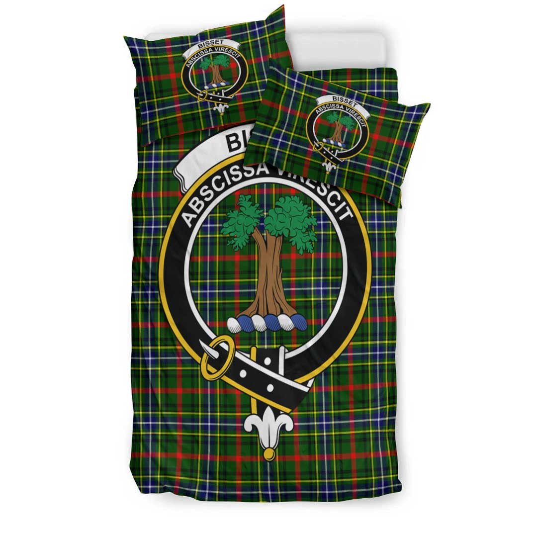Bisset Tartan Crest Bedding Set
