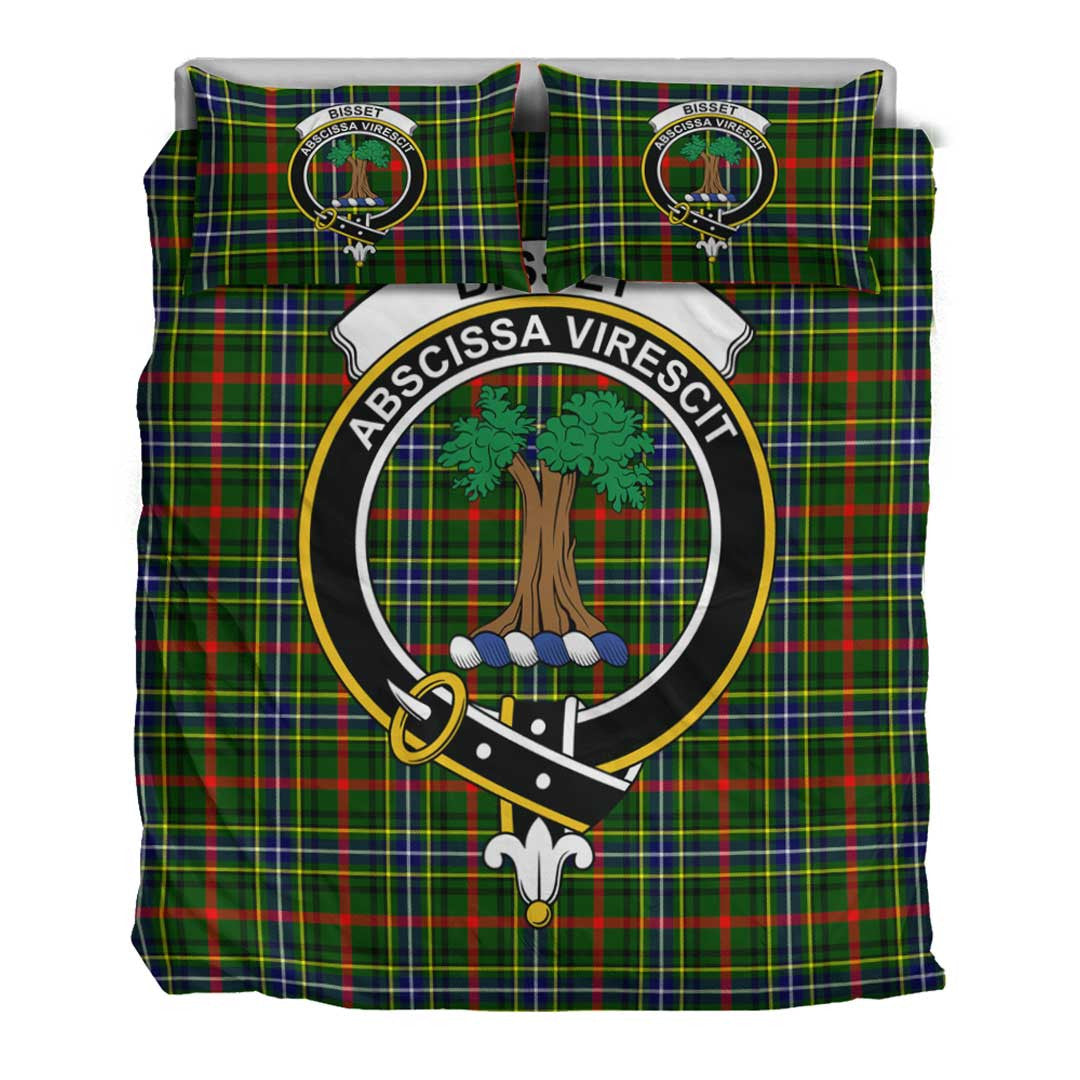 Bisset Tartan Crest Bedding Set